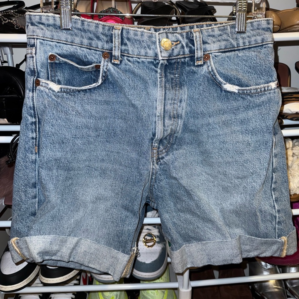 Denim Blue Jean Shorts